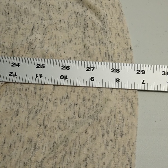 AVA & VIV LONG SLEEVE  OATMEAL NOT SO BASIC TEE SHIRT TUNIC TOP - Picture 7 of 9